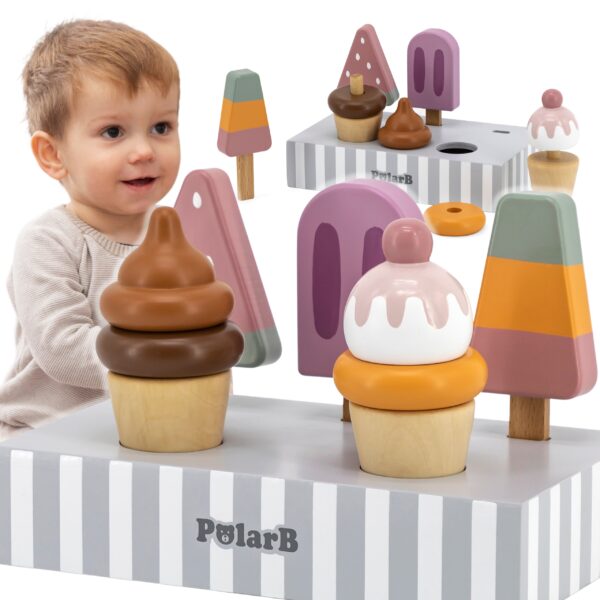 VIGA PolarB Lody na Patyku ze Stojakiem 5 szt. - 001