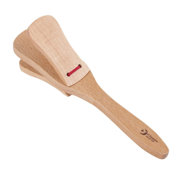 CLASSIC WORLD EDU Instrument Muzyczny Kastaniety dla Dzieci - 001