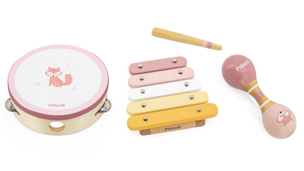 VIGA PolarB Zestaw Instrumentów Muzycznych Różowy - 002
