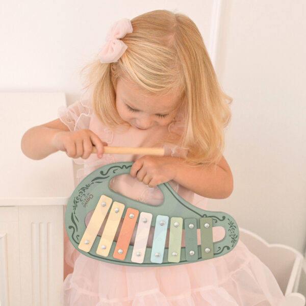 CLASSIC WORLD Drewniany Zestaw Vintage Instrumentów Muzycznych 18ms+ - 005