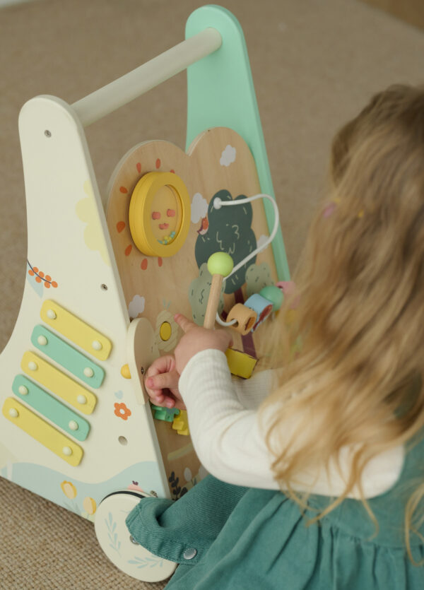 CLASSIC WORLD Drewniany Pchacz Multifunkcyjny 8w1 "Leśny Chodzik" - 007