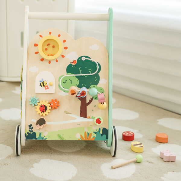 CLASSIC WORLD Drewniany Pchacz Multifunkcyjny 8w1 "Leśny Chodzik" - 011