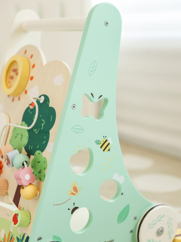 CLASSIC WORLD Drewniany Pchacz Multifunkcyjny 8w1 "Leśny Chodzik" - 013