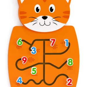 Nauka Liczenia Tablica Manipulacyjna Kotek Viga Montessori