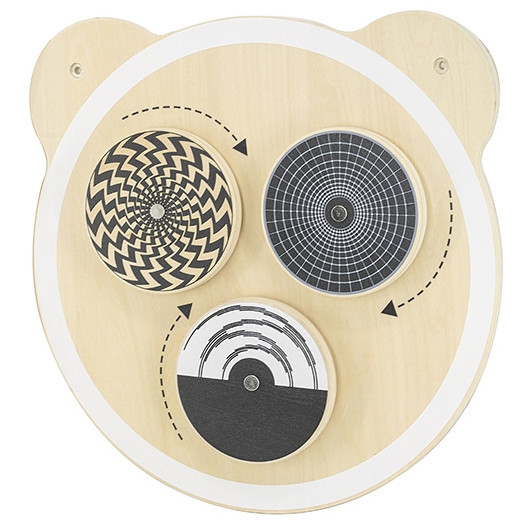 VIGA Drewniana Tablica Wirujące Punkty Certyfikat FSC - 001