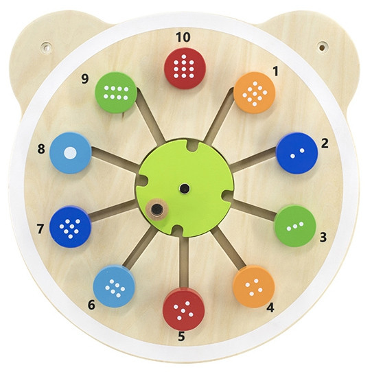 VIGA Drewniana Tablica Dopasuj Cyferki Certyfikat FSC Montessori - 001