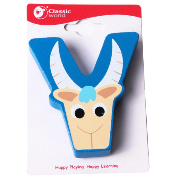 CLASSIC WORLD Drewniana Literka Y - 001 CLASSIC WORLD Drewniana Literka Y - 001