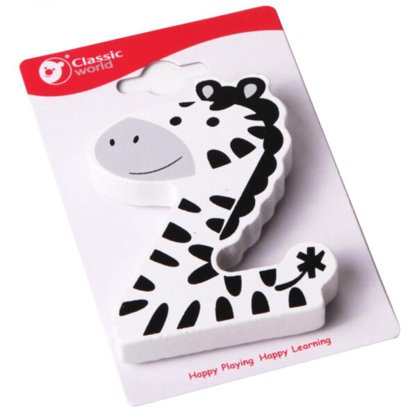 CLASSIC WORLD Drewniana Literka Z - 001 CLASSIC WORLD Drewniana Literka Z - 001