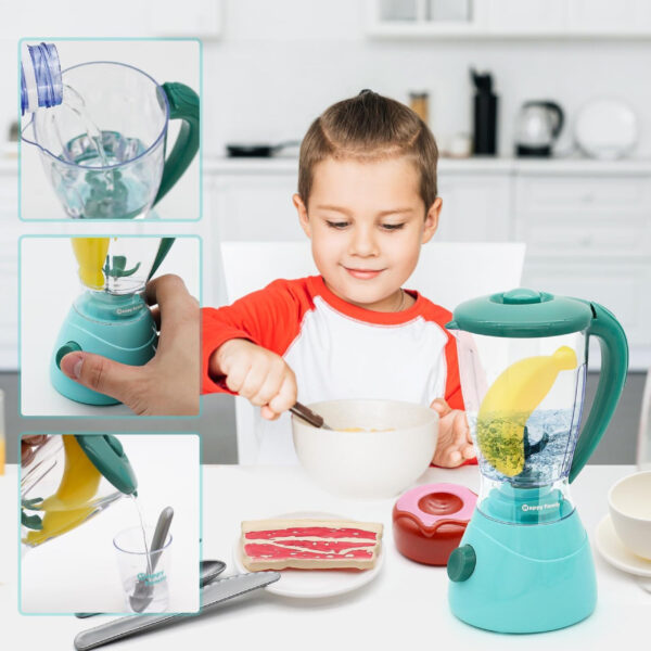 WOOPIE Zestaw AGD 3w1 Ekspres Mikser Blender Efekty Dźwiękowe Świetlne - 005