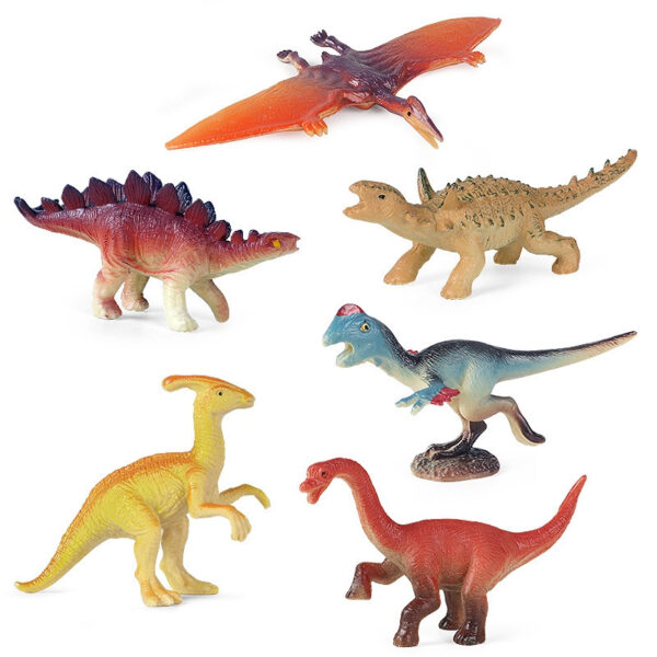 WOOPIE Zestaw Figurki Dinozaury 18 szt. - wersja 1 - 005