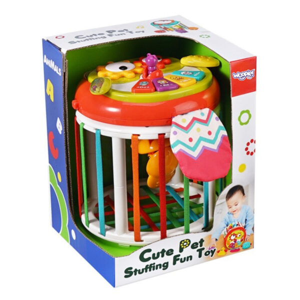 WOOPIE BABY Walec Kostka Sensoryczna Interaktywny Bębenek - 008