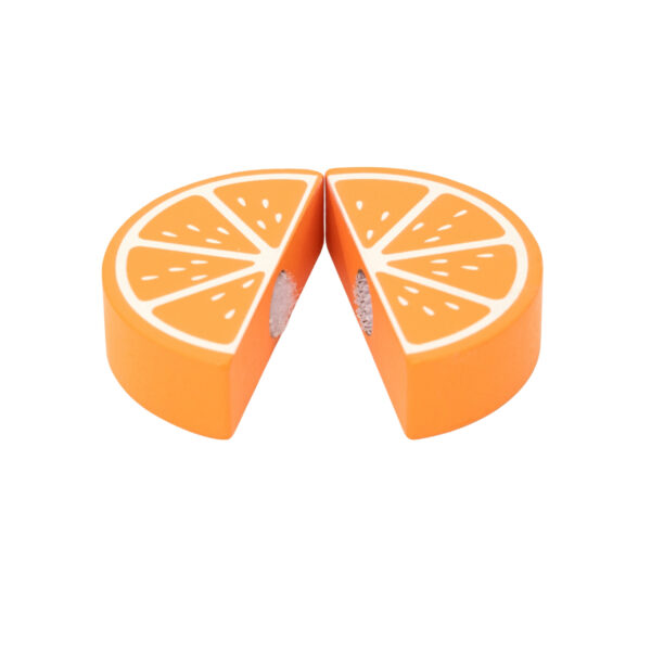 VIGA Drewniana Układanka Edukacyjna Montessori Owoce do Krojenia - 003