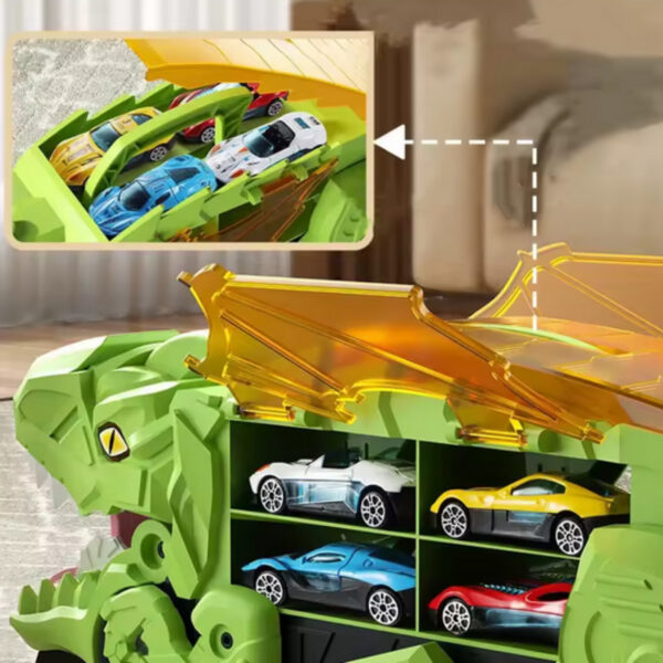 WOOPIE Zestaw Pojazdów Tor Dinozaur Pożeracz 13el. - 002