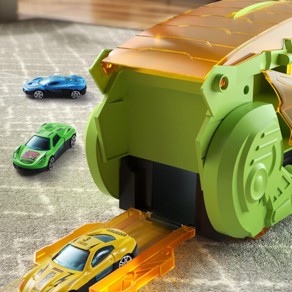 WOOPIE Zestaw Pojazdów Tor Dinozaur Pożeracz 13el. - 004