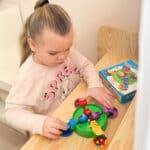 Gra Rodzinna Głodne Żabki Zręcznościowa Łapanie Kulek Woopie 3+ - 003