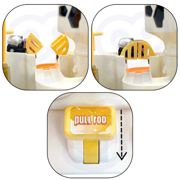 WOOPIE Interaktywny Tor Przeszkód Samochodowy " Kosmiczna Przygoda Astronauty" - 002