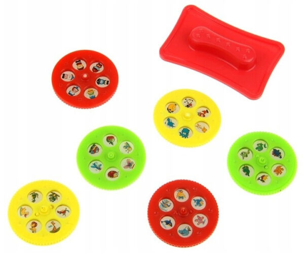 WOOPIE Tablica do Rysowania Projektor Żyrafa + Flamastry - 006