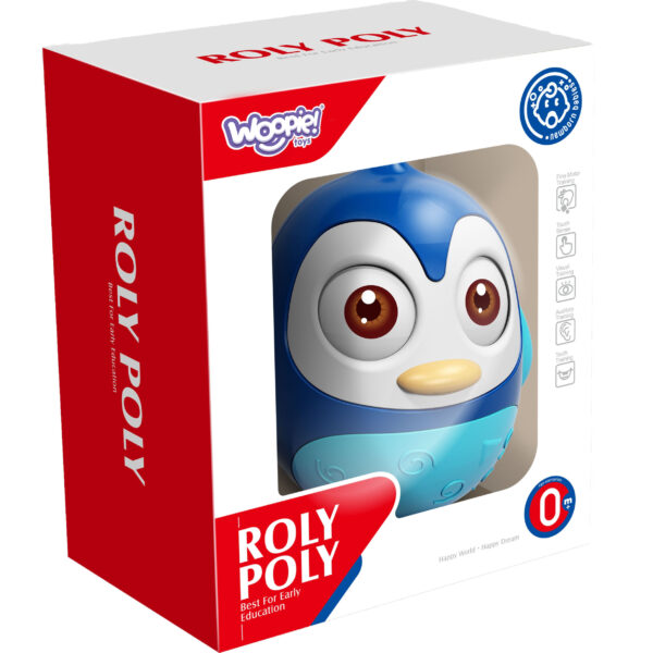 WOOPIE BABY Sensoryczny Pingwinek Wańka Wstańka - 008