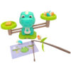 WOOPIE Waga Szalkowa Równoważnia Gra Łowienie Dinozaurów Rybek Nauka Liczydło - 010