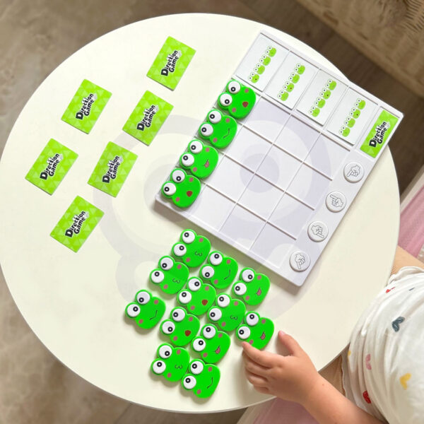 WOOPIE Gra Układanka Żabie Oczka - Zestaw 3 szt.