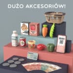 WOOPIE Kasa Sklepowa Dla Dzieci Skaner Waga Mikrofon + 25 Akc. - 005
