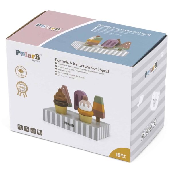 VIGA PolarB Lody na Patyku ze Stojakiem 5 szt. - 012