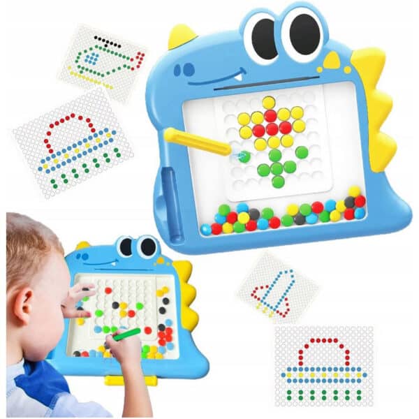WOOPIE Tablica Magnetyczna dla Dzieci Montessori MagPad Dinozaur - 002