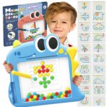 WOOPIE Tablica Magnetyczna dla Dzieci Montessori MagPad Dinozaur - 009