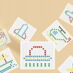 WOOPIE Tablica Magnetyczna dla Dzieci Montessori MagPad Dinozaur - 014