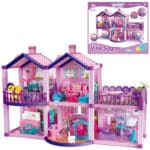 WOOPIE Domek dla Lalek Kucyków PONY FANTASY VILLA 120 el. - 001