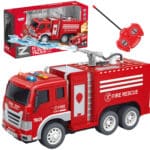 WOOPIE Zdalnie Sterowane Auto Wóz Strażacki RC Funkcja Pryskania Wodą - 001