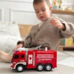 WOOPIE Zdalnie Sterowane Auto Wóz Strażacki RC Funkcja Pryskania Wodą - 005
