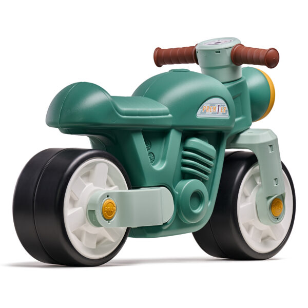 FALK Jeździk Biegowy Ciche Koła Motor Prem1er Retro Zielony 12+