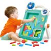 WOOPIE Dwustronna Tablica do Rysowania Gra Tetris 2w1 Pomarańczowa - 002