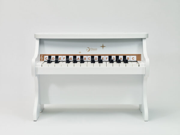 CLASSIC WORLD Drewniane Pianino dla Dzieci + Książeczka do Nauki