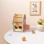 TOOKY TOY Drewniana Stodoła Aktywności Sorter Liczydło Montessori - 002