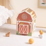 TOOKY TOY Drewniana Stodoła Aktywności Sorter Liczydło Montessori - 006