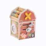 TOOKY TOY Drewniana Stodoła Aktywności Sorter Liczydło Montessori - 007