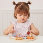 Edukacyjne koła zębate drewniana układanka Montessori - PolarB - 011