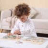 VIGA PolarB Drewniane Puzzle Zwierzęta z Pinezkami - 005
