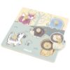VIGA PolarB Drewniane Puzzle Zwierzęta z Pinezkami - 010