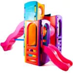 Little Tikes Wielki Plac Zabaw Małpi Gaj ze Zjeżdżalniami - 001