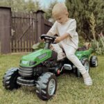 WOOPIE Traktor na Pedały Farmer GoTrac MAXI z Przyczepą Ciche Koła - 001
