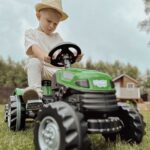 WOOPIE Traktor na Pedały Farmer GoTrac MAXI z Przyczepą Ciche Koła - 003