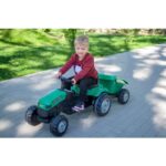 WOOPIE Traktor na Pedały Farmer GoTrac MAXI z Przyczepą Ciche Koła - 015