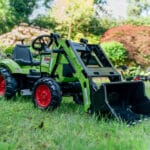 FALK Traktor na Pedały Claas Axos 330 z Koparką i Przyczepą 3-7 lat - 006