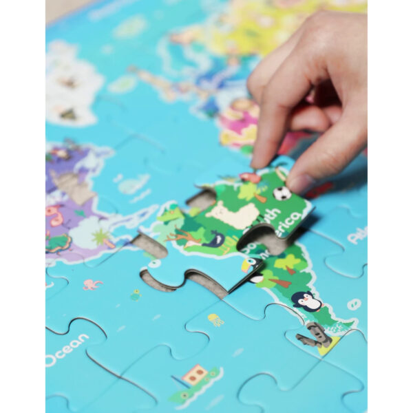 CLASSIC WORLD Puzzle Mapa Świata - 003