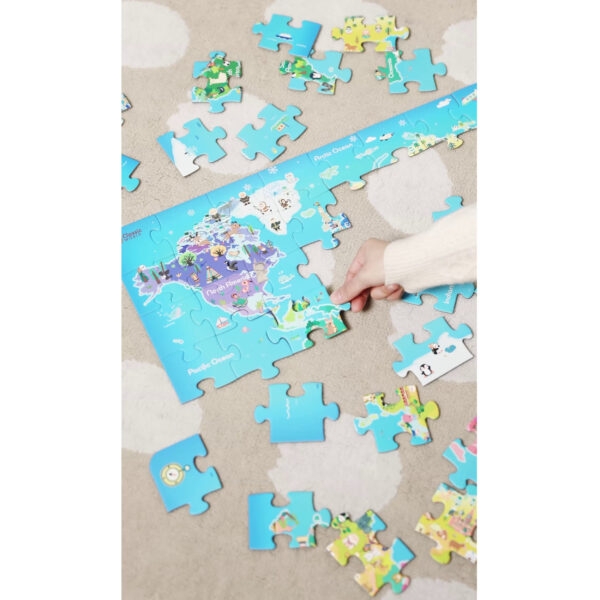CLASSIC WORLD Puzzle Mapa Świata - 004