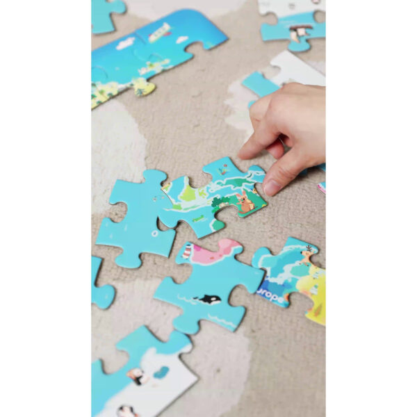 CLASSIC WORLD Puzzle Mapa Świata - 005