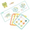 Drewniana Układanka Sensoryczna Liść Lotosu Classic World – Sorter Montessori 3+ - 007